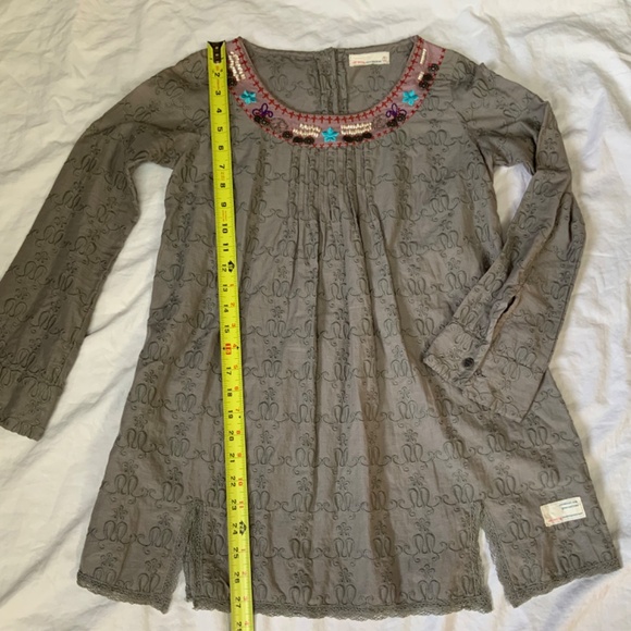 Embroidered and Embellished Tunic Blouse by Odd Molly size small - Picture 3 of 15